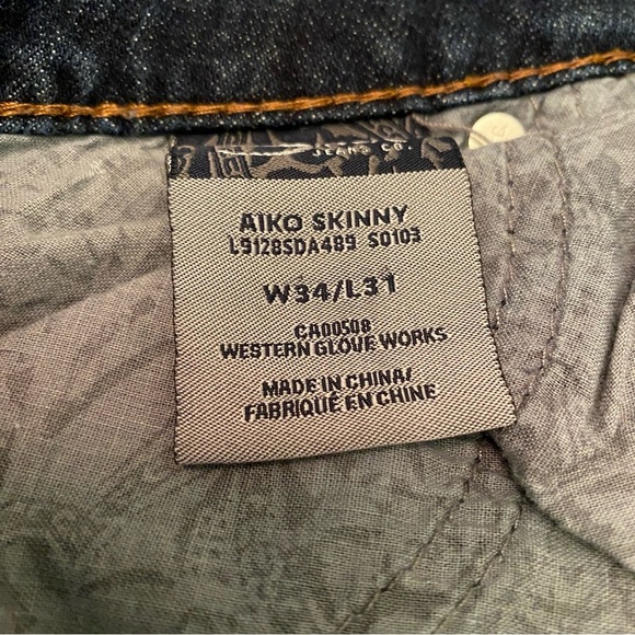 Silver Jeans Aiko Skinny 34/31 denim - Picture 5 of 14